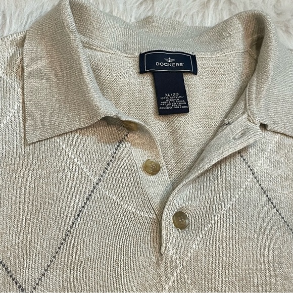 Dockers Lightweight Collared Sweater - Picture 5 of 7